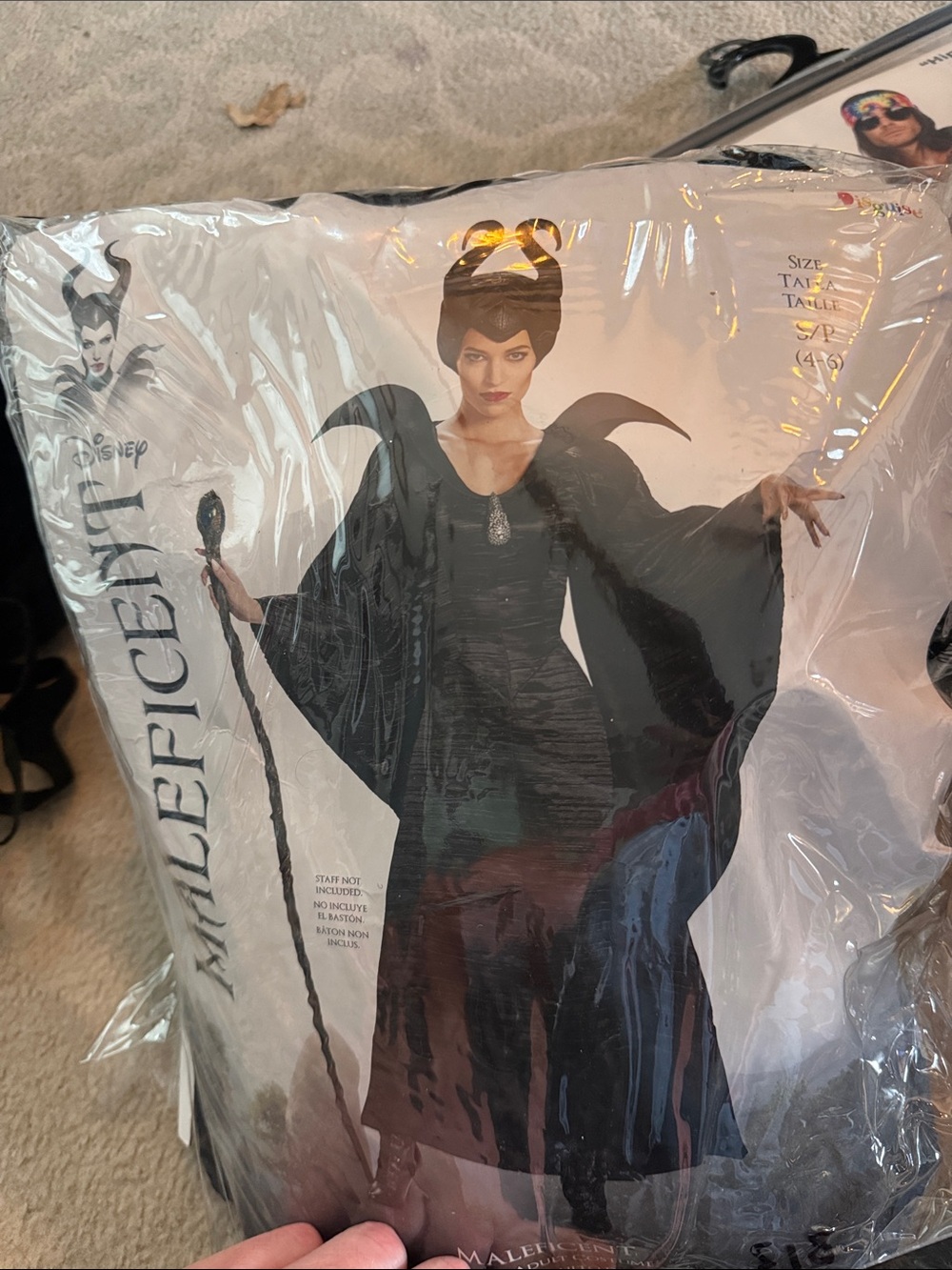 Disney Maleficent Women’s Costume with Dramatic Collar